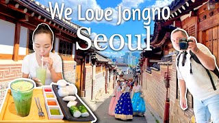 A Day in Jongno: Bukchon Hanok Village & Seoul’s Best Green Tea Cafe! | Korea Travel Vlog