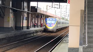 (4K)台鐵4021次 EMU800型區間快車 羅東站出站