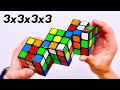 I MADE 3x3x3x3 Rubik's Cube and TRY to SOLVE IT