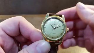 1954 Omega Seamaster bumper automatic men's vintage watch