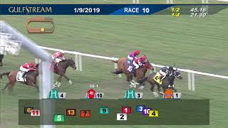 Gulfstream Park January 9, 2019 Race 10