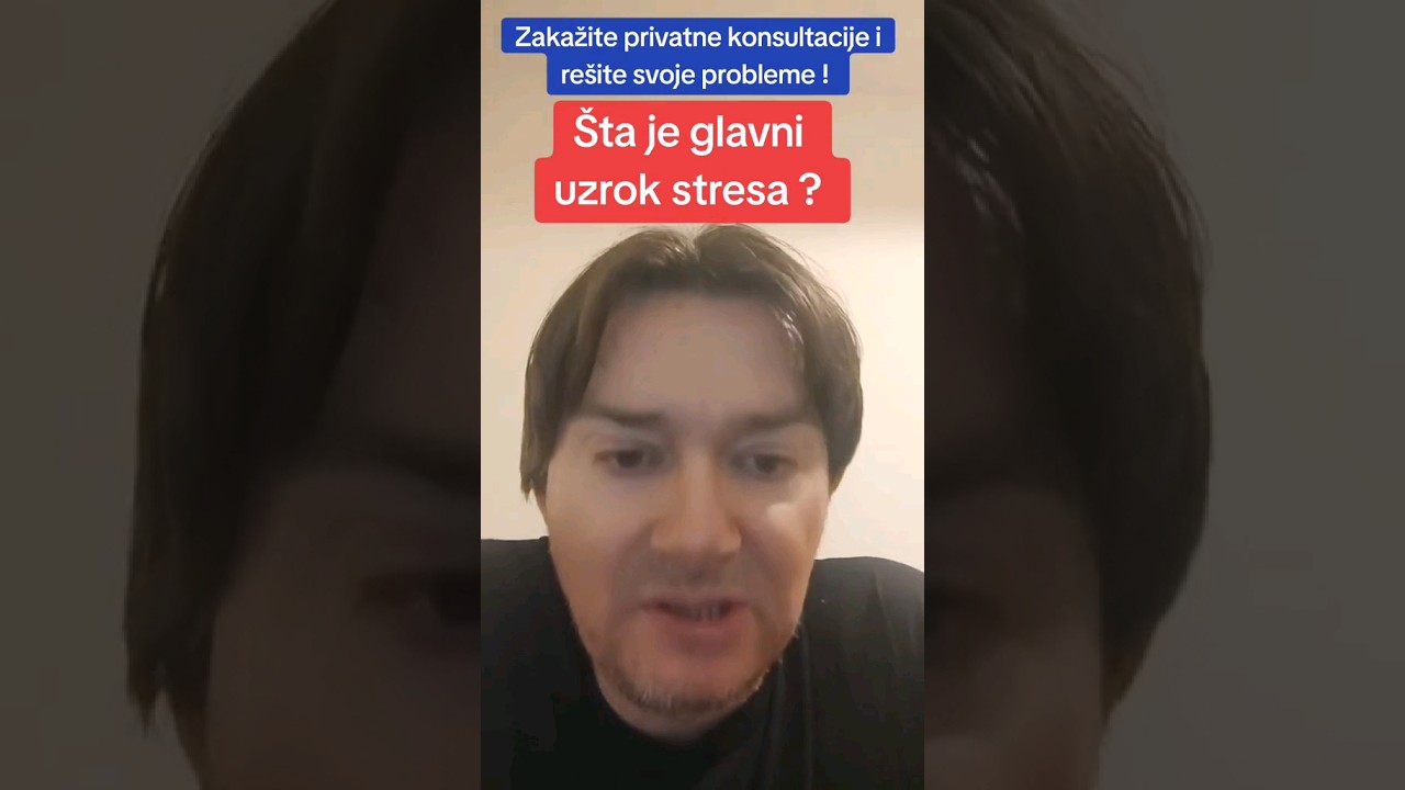 Šta Je Glavni Uzrok Stresa ? @dubinskapsihologija - YouTube