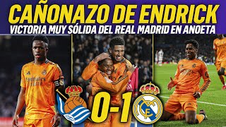 🔥El REAL MADRID VENCE a la REAL SOCIEDAD 0-1 en la IDA de las SEMIFINALES de COPA