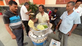 Uncle Ji Serves Rs 20 Meal at Railway Station | Indian Street Food