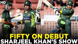 Sharjeel Khan Hits 6️⃣1️⃣ on Debut Against Sri Lanka | Pakistan vs Sri Lanka | ODI | PCB | MA2A