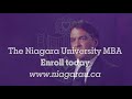 niagara university in ontario mba