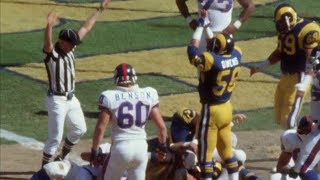 Flashback: Rams Score 3 SAFETIES in ONE QUARTER vs The Giants in 1984