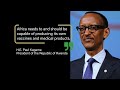 H.E Paul Kagame - President of Rwanda | Africa CDC History and 5 Years Journey. #AfricaCDC5