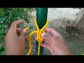 how to tie figure 8 knot around the object how knots 👌@sajjad12455