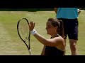 jodie burrage vs. magdalena frech 2023 nottingham quarterfinal wta match highlights