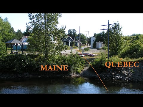 What is the northernmost point in the state of Maine?
