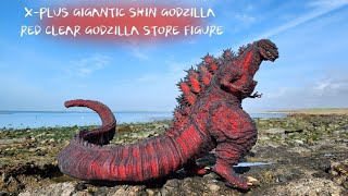 X-plus Gigantic Shin Godzilla Red Clear Godzilla Store Figure Review And Comparisons!