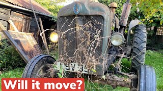 Will it move? - Abandoned Fordson Major Diesel Moves under its own power!