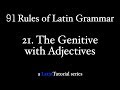 Rule 21: The Genitive with Adjectives