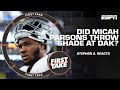 Did Micah Parsons throw shade at Dak Prescott?! 👀 Stephen A. reacts | First Take