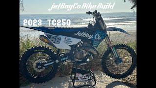 JetBoyCo - Blue Cheetah - 2023 TC250 Bike Build Reveal