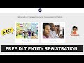 FREE Entity Registration on DLT Platform | JIO DLT Registration