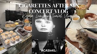 CAS CONCERT + KL VLOG #2 || cafe hopping, rexkl, thrifting & more!!