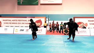 Silek Taralak Demo 1 at Singapore Martial Arts Festival 2018