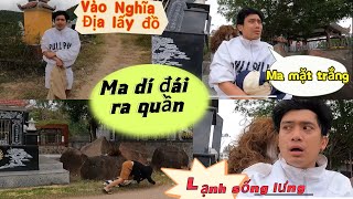 Trung Bẻm Truy Tìm Bộ Đồ Tết Được Cúng Tại Nghĩa Trang