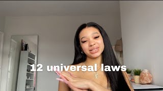 12 universal laws that will change your life