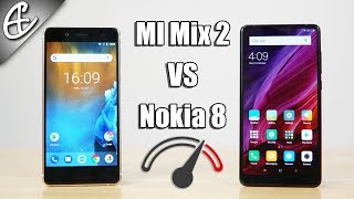 Xiaomi Mi Mix 2 Vs Nokia 8 - Beauty & The Beast? Speedtest Comparison!