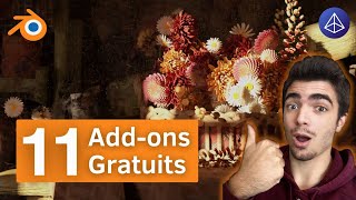 11 Add-ons GRATUITS inclus dans BLENDER