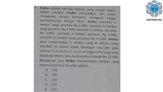 Soal 4 - kaidah pencacahan