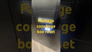 Package Concierge Computer Reset