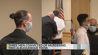 Jury finds three men guilty of murdering Albuquerque teens