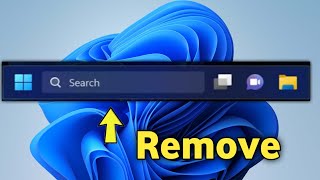Remove Search box from Task bar in Windows 11
