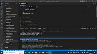 SyntaxError Unexpected identifier error in javascript node js solved with example