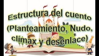 PARTES DEL CUENTO. (PLANTEAMIENTO, NUDO, CLÍMAX Y DESENLACE ) Estructura del cuento. Componentes