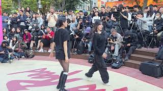 20241026 hongdae bsuking dance team 르네스(lness),guest Clock 02 - 반가운 클락(지은,정인) Queencard _ (G)I-DLE