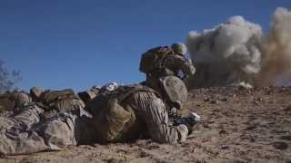 Marine Riflemen Conduct Offensive Operations