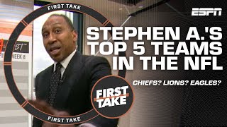 THE LIST IS FLUID 🏈 Shannon Sharpe rates Stephen's A-List a 'B' grade 📝 | First Take