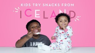 Kids Try Snacks from Iceland | Kids Try | HiHo Kids