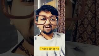 Thand Bhot He 🤣😂 #shorts Dushyant kukreja and Priyal kukreja new funny Tik Tok video #shorts