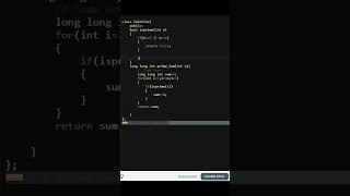 Sum of all Prime Numbers between 1 to n | Data Structure and Algorithms | #geeksforgeeks