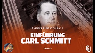 Einführung zu Carl Schmitt  (02/06) | Carl Schmitts Parlamentarismuskritik