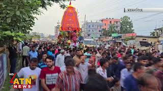 ব্যাপক উৎসাহ উদ্দীপনার মধ্য দিয়ে রথযাত্রায় যোগ দিয়েছে হাজারো ভক্ত পুণ্যার্থী | Country New Rothjatra