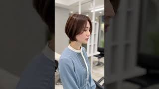 大人ショートボブの切り方♪ #haircut #カット動画 #切り方 #japan