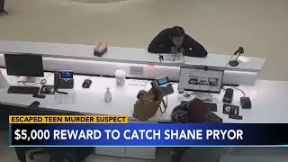 NEW VIDEO: $5K reward offered as search for escaped teen murder suspect continues
