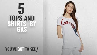 Top 10 Gas Tops And Shirts [2018]: Gas Women's Regular Fit T-Shirt