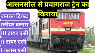 आसनसोल से प्रयागराज ट्रेन | Asansol to prayagraj train | How to book train ticket