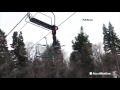 Dramatic video: Boy rescued from ski lift