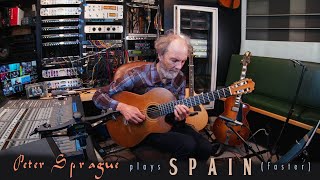 Peter Sprague Plays “Spain” (mas tempo)