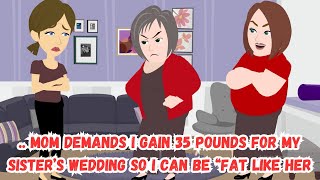 Mom Demands I Gain 35 Pounds for My Sister’s Wedding So I Can Be “Fat Like Her”