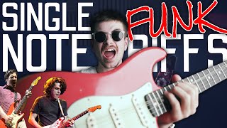 Single Note Funk Riffs | Three Mistakes to Avoid!