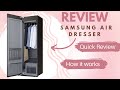 Personal Review & “How it works” video on the Samsung Air Dresser